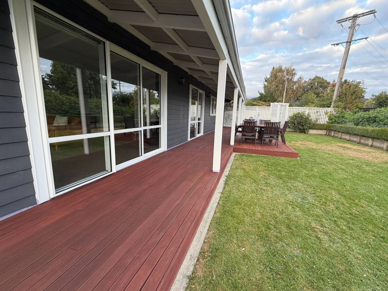 Exterior Repaint & Deck Stain, Albert Town