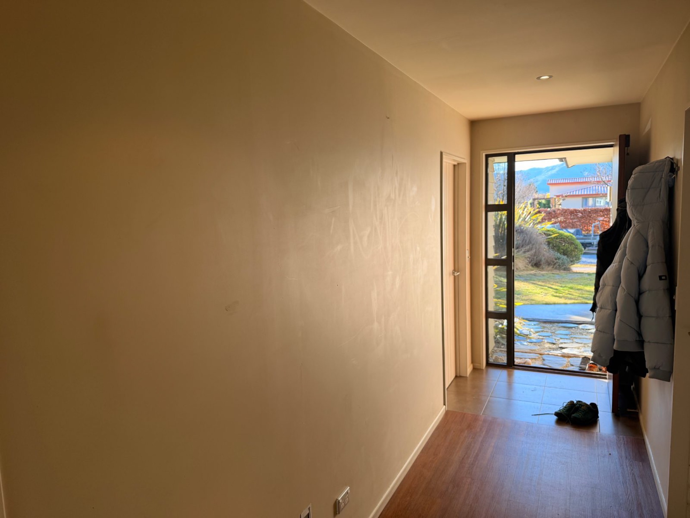 Interior Painting in Albert Town - Before 1: Interior Hallway Before Painting Prep Wanaka